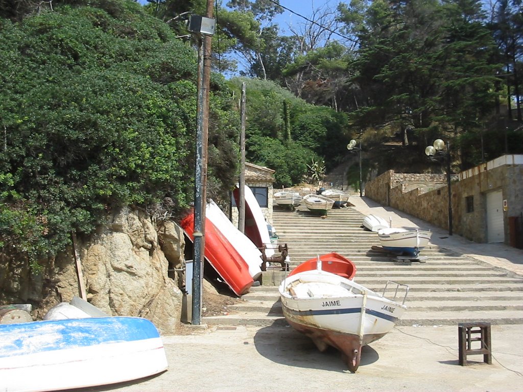 Boats on stairs by nagyroli