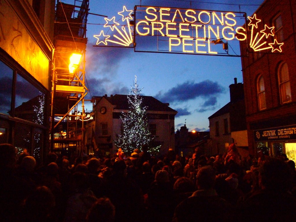 Christmas lights in Peel by voteforpedro