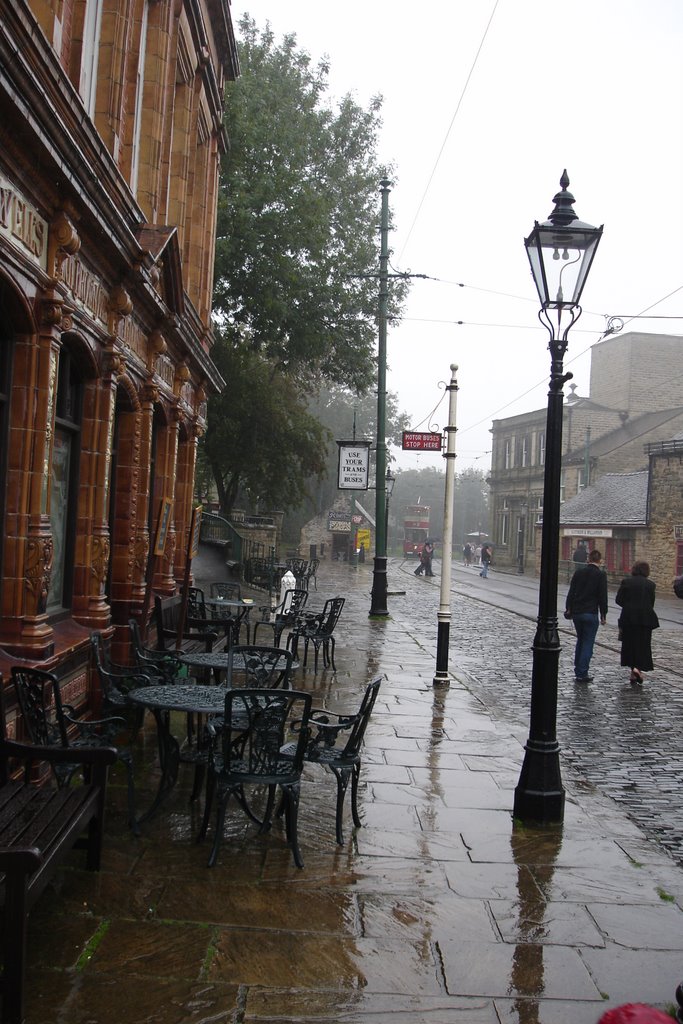 Main street in the rain by citizenandrew