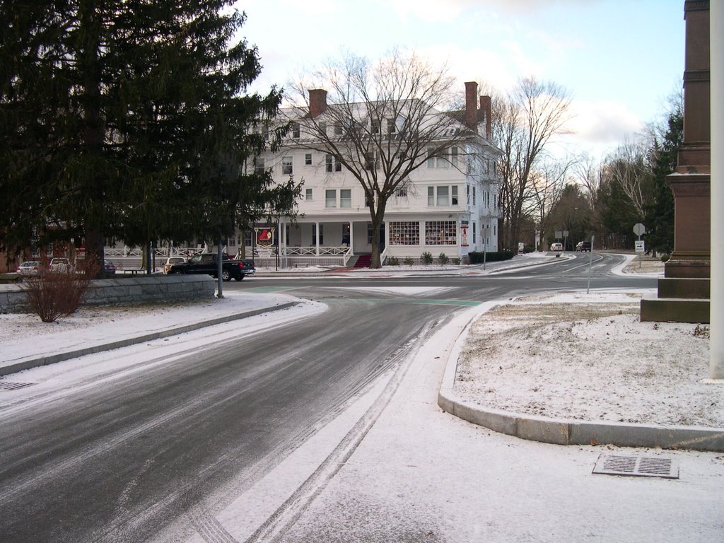 Village of Stockbridge Mass. by David DePhillips