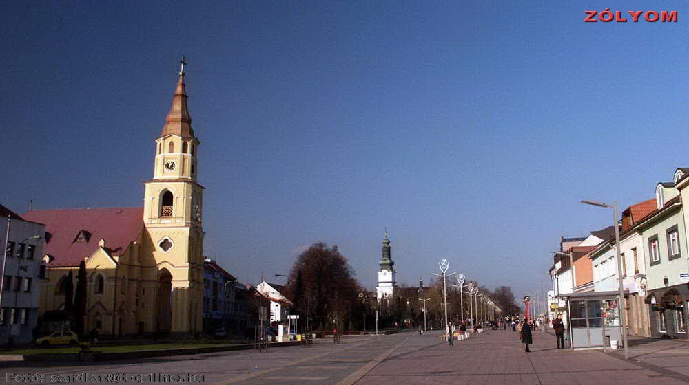 Churches in the main square - Felvidék Zólyom PICT9538-3. by Sárdi A. Zoltán ♥Budapest♥