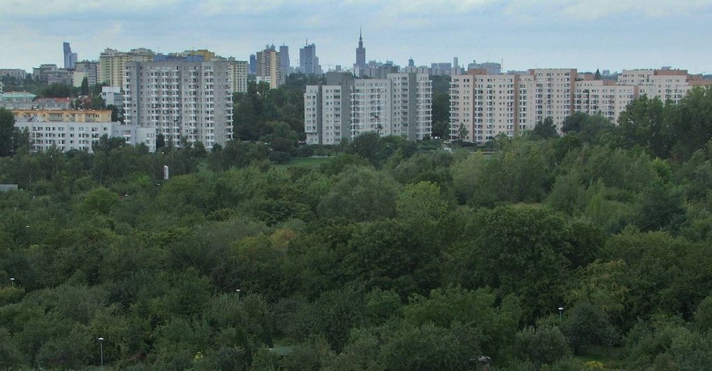 Hotel Ikar, view at north - city center (Aug 2008) by wza