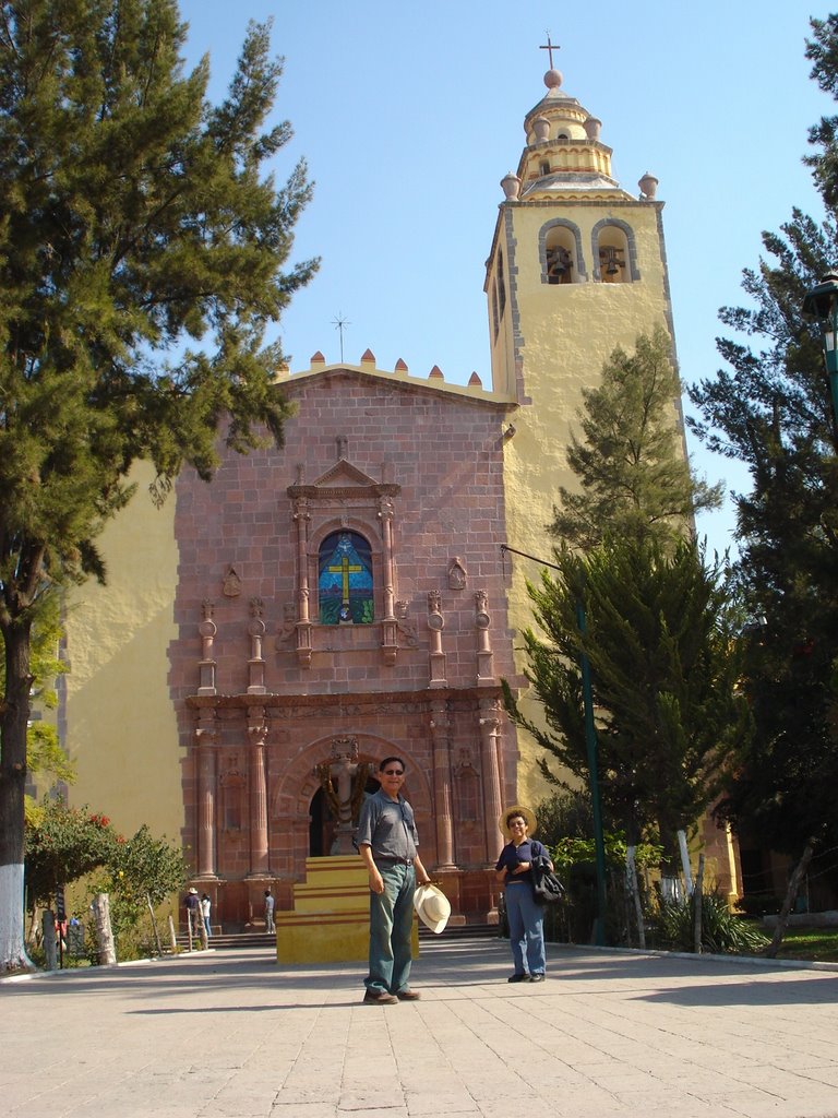 Church in Ixmiquilpan by Pedro from Chicavasc…