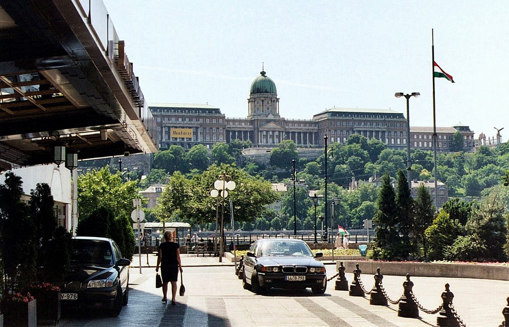 Buda Castle From Pest by B.Ferencz