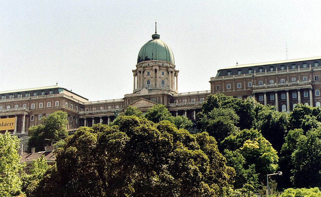 Buda Castle From Chain Bridge by B.Ferencz