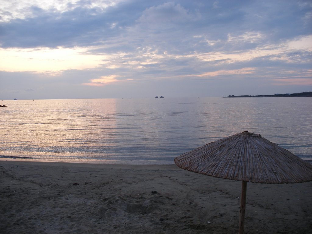 West Beach, Parikia by Nick Gent