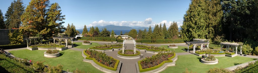 Rose Garden, University of British Columbia by Mike Conlan