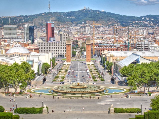 Plaza de España, Barcelona by Alexey Rumjancev