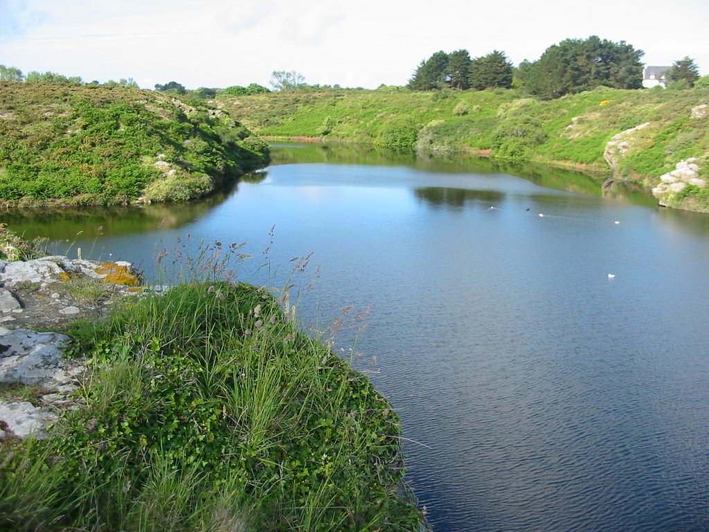 Retenue d'eau douce à Groix by jean-jacques carriou