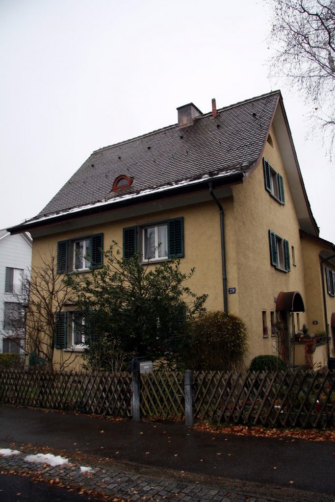 Wohnhaus an der Schanzackerstrasse by Samuel Fausch