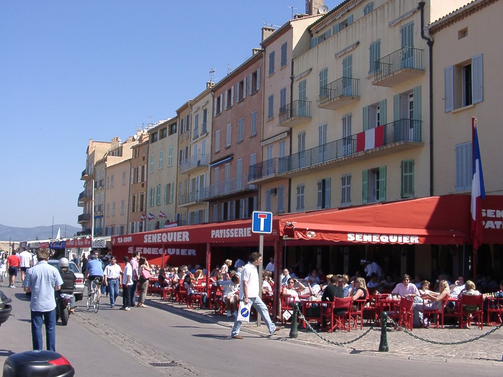 Saint Tropez am Yachthafen by Norbert Hähle (norma…