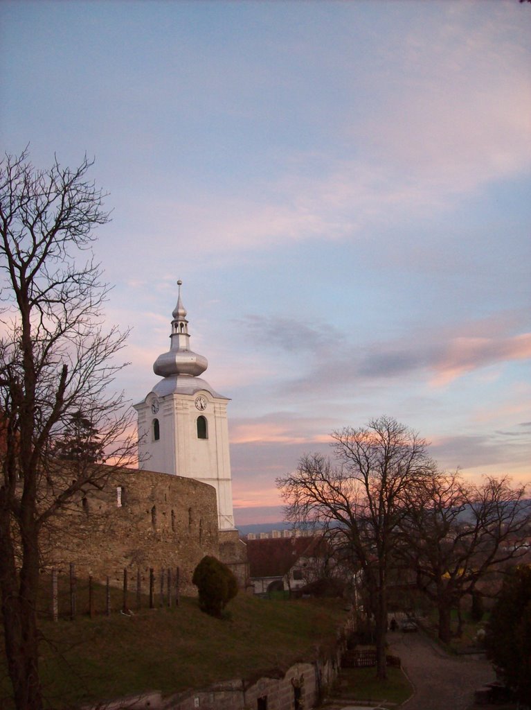 A Városravigyázó....... vártemplom SEPSISZENTGYÖRGY -ROMANIA by vterezia