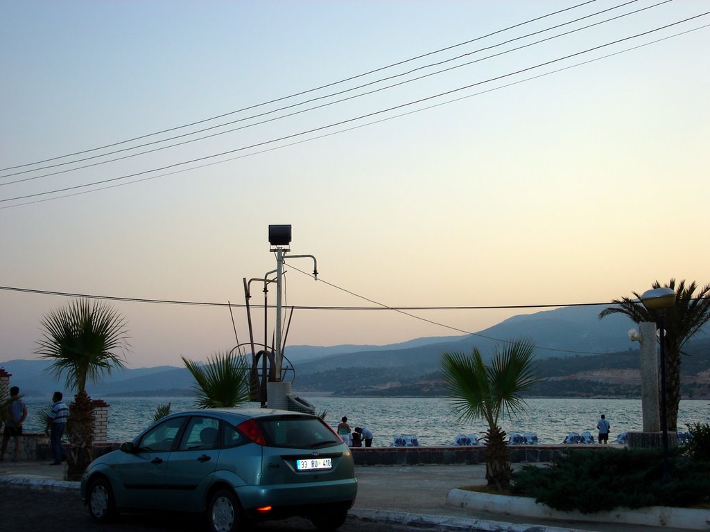 Taşucu-Liman,Gümrük önünden Günbatımı(Sunset) by osmanzafer@msn.com