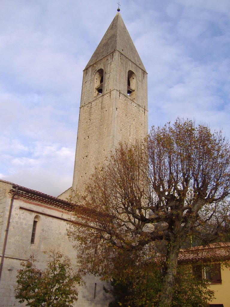 La chiesa di Peille (Provenza) by Ilda Casati