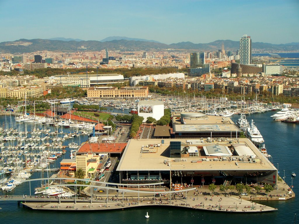 Barcelona - Rambla del Mar by Roy Bell