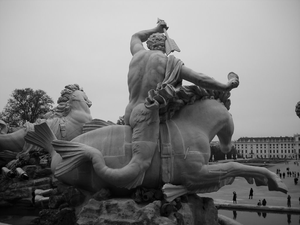 La Fontaine Schönbrunn 1 by Muradyan Roman