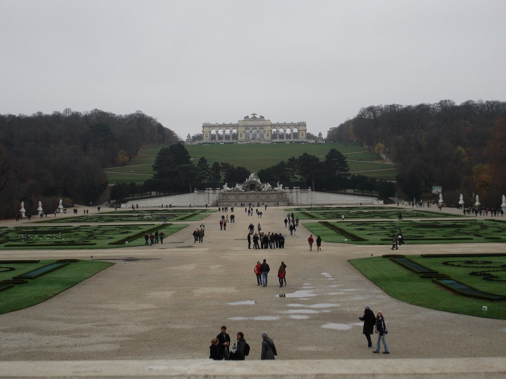 Schönbrunn Vue de terrasse by Muradyan Roman