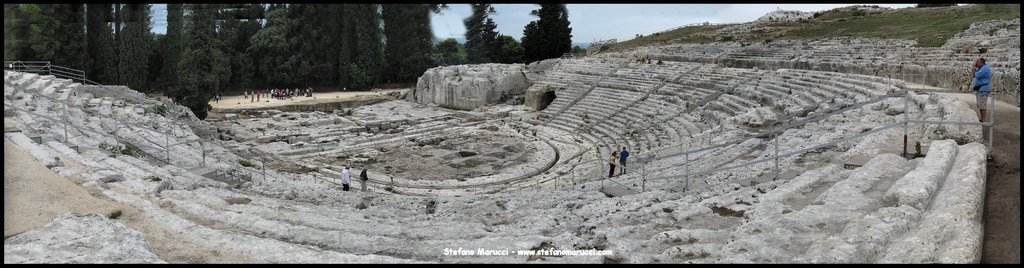 Siracusa_2008 - panorama of the theater greek - Sicily by Stefano Marucci