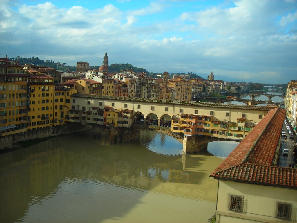 Firenze, Ponte Vecchio by Simone Giovanni Card…