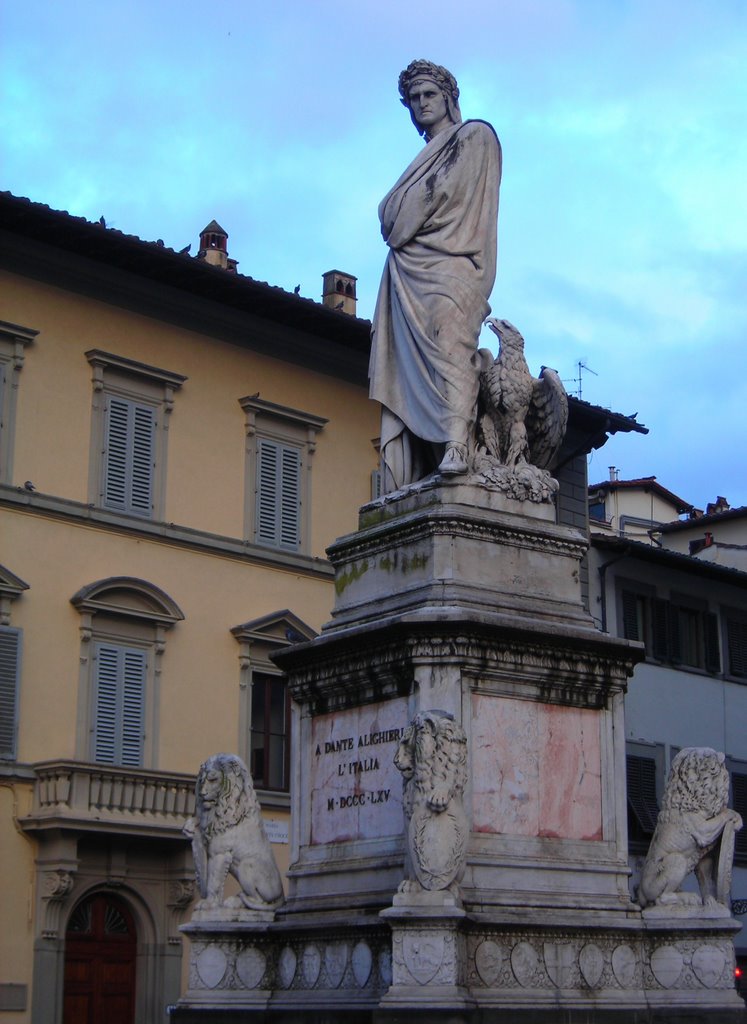 Firenze, Dante Alighieri by Simone Giovanni Card…