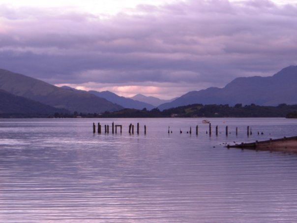 Loch Lomond Sept-2008 Purple... by danielllamas77