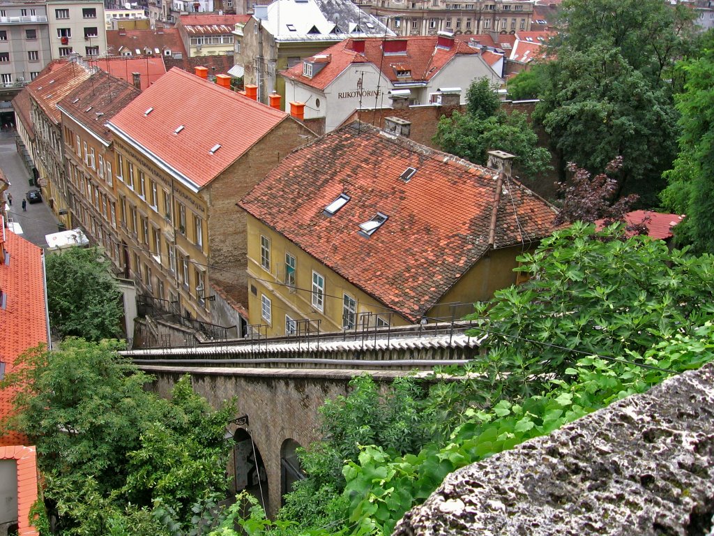 Zagreb funicular by Alex Sleptsov