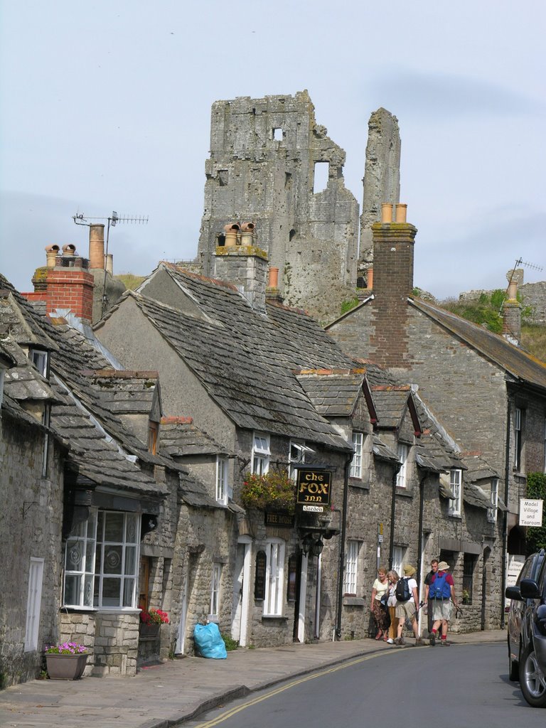 Corfe Castle, Dorset, England by searay250