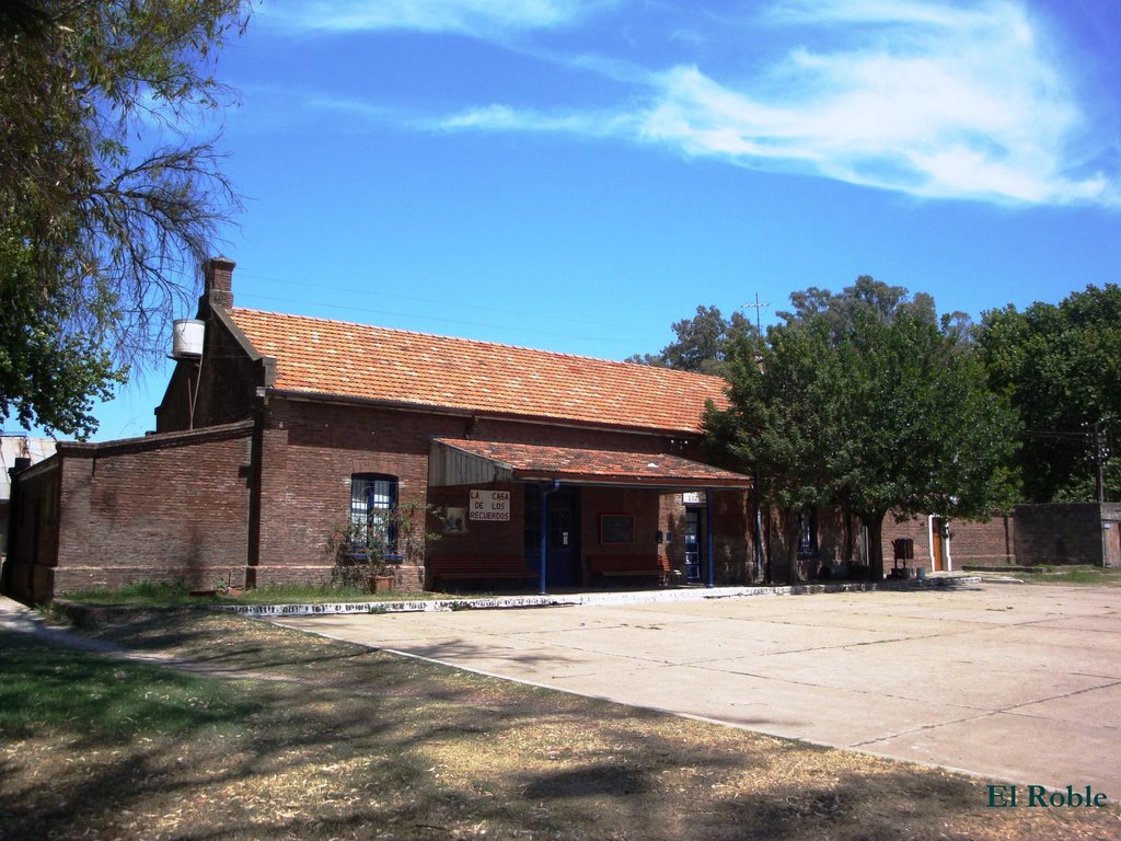 Estacion del Ferrocarril en Diaz, Santa Fe, Argentina by El.Roble3