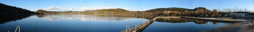 Panoramafoto Längsee by arturio