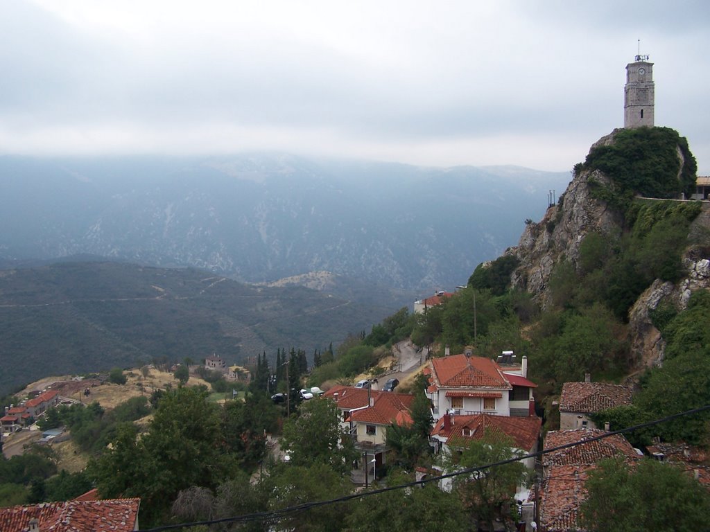 Watch Tower 2, Arachova, Greece by Miša M.