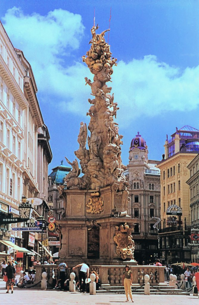 In the heat of the city: The Plague Column (Vienna 1983) by Oskar Spitaller