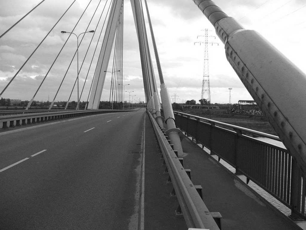 Direct to city centre - Jan Paulus II Bridge (Sep 2006) by wza