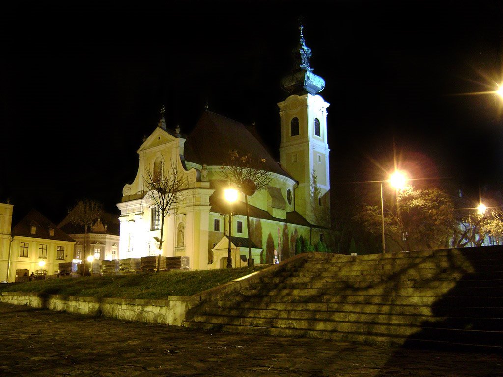 Carmelite church - Kármelita-templom - Karmelitenkirche - Église du Carmel, Dec,2, 2008 by PanoramioHungary