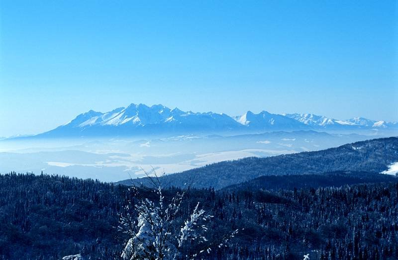 Widok z Jaworzyny na Tatry by Paweł Klasa ©