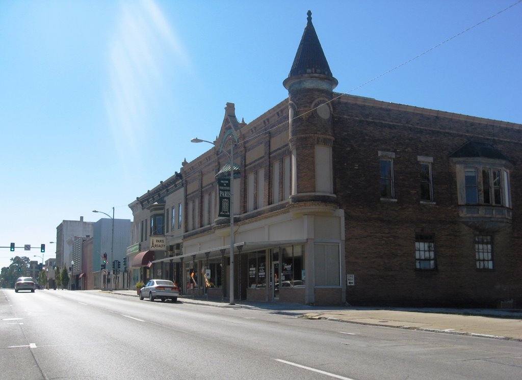 Downtown Paris, Illinois by bearden82