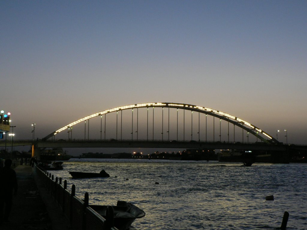 پل خرمشهر,Khoramshahr bridge,khuzestan,iran by mehdi saeidi