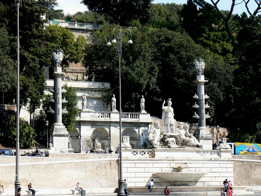 Piazza dell Popolo. Roma by luisde