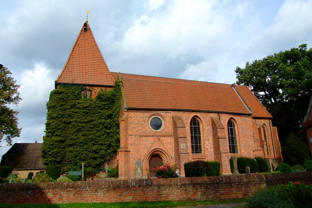 Ev.luth.Kirche in Bardewisch by gerwig kansteiner