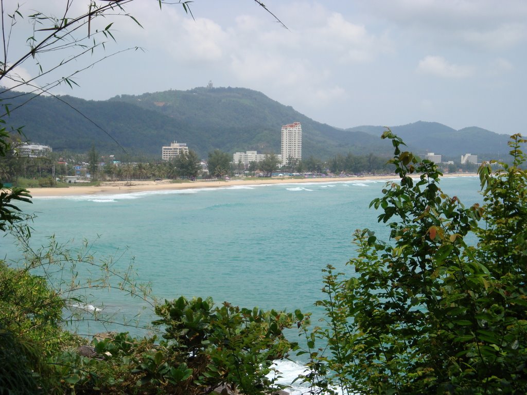 Patong from the top of mountain by amgad1