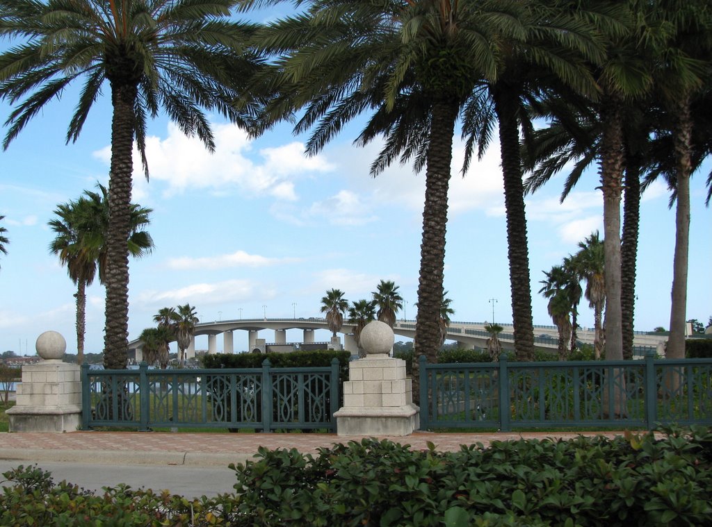 Daytona Beach International Speedway Bridge by Ronnie lorist