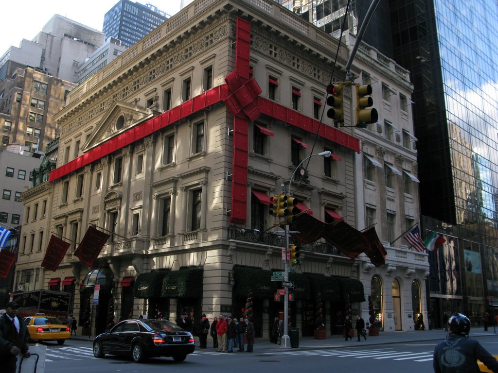 Place de Cartier - 5th Ave. & 52nd St. - N.Y. by Theodore Mantzios