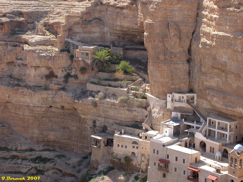 St. George Monastery, Wadi Kelt (10-MAR-07) #4 by Ilya Borovok