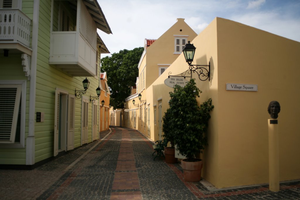 Kura Hulanda, Willemstad, Curaçao, Nederlandse Antillen by Hans Sterkendries