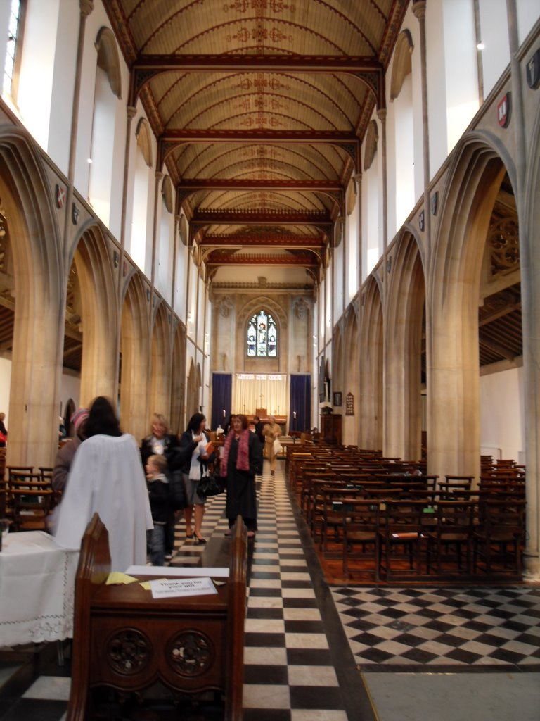 Interior, St Faith's by farmbrough