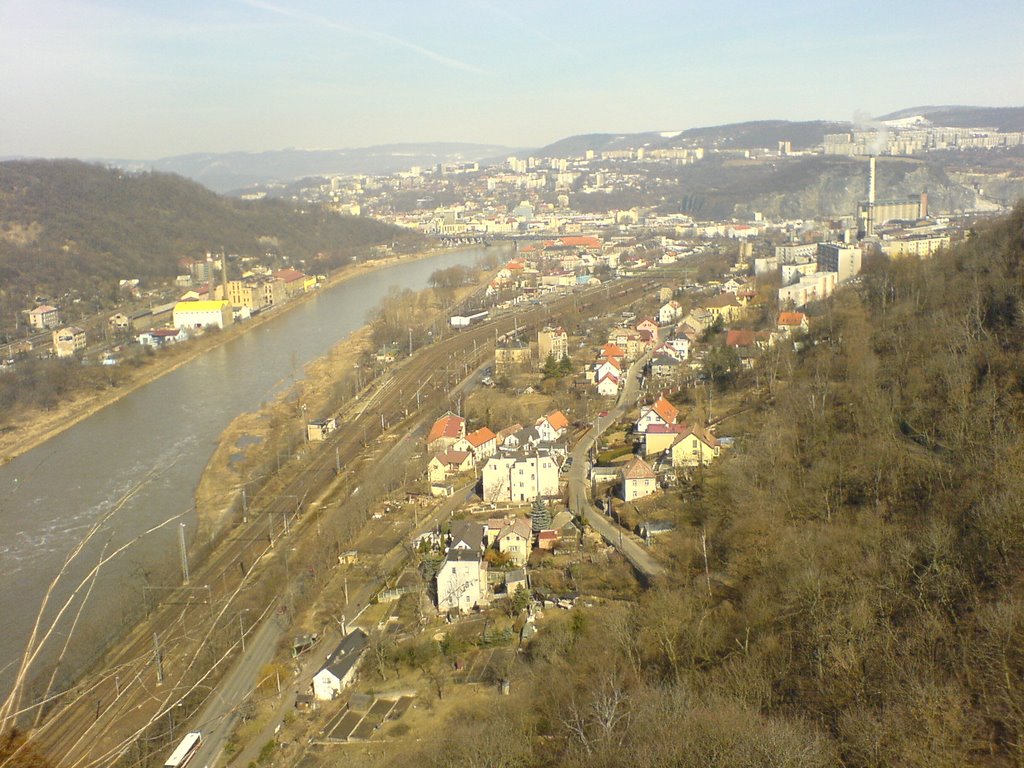 Pohled na Ústí nad Labem by milanekmilan