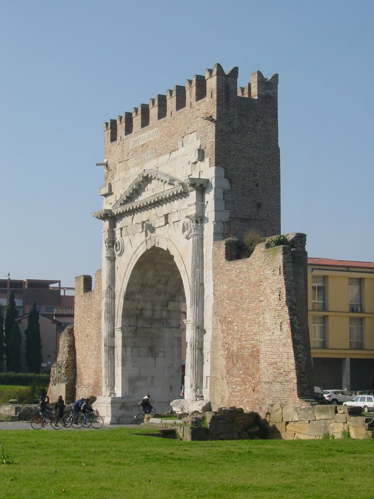 Arco di Augusto by Massimo Bergami