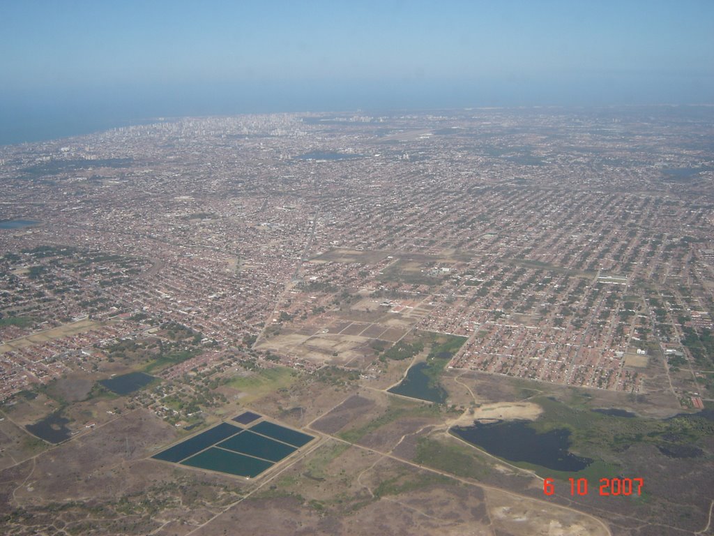 Vista Aérea de Fortaleza - CE by Marisa Turassi