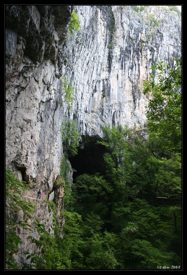 At the bottom of Skocjanska jama by Daniel Kasal