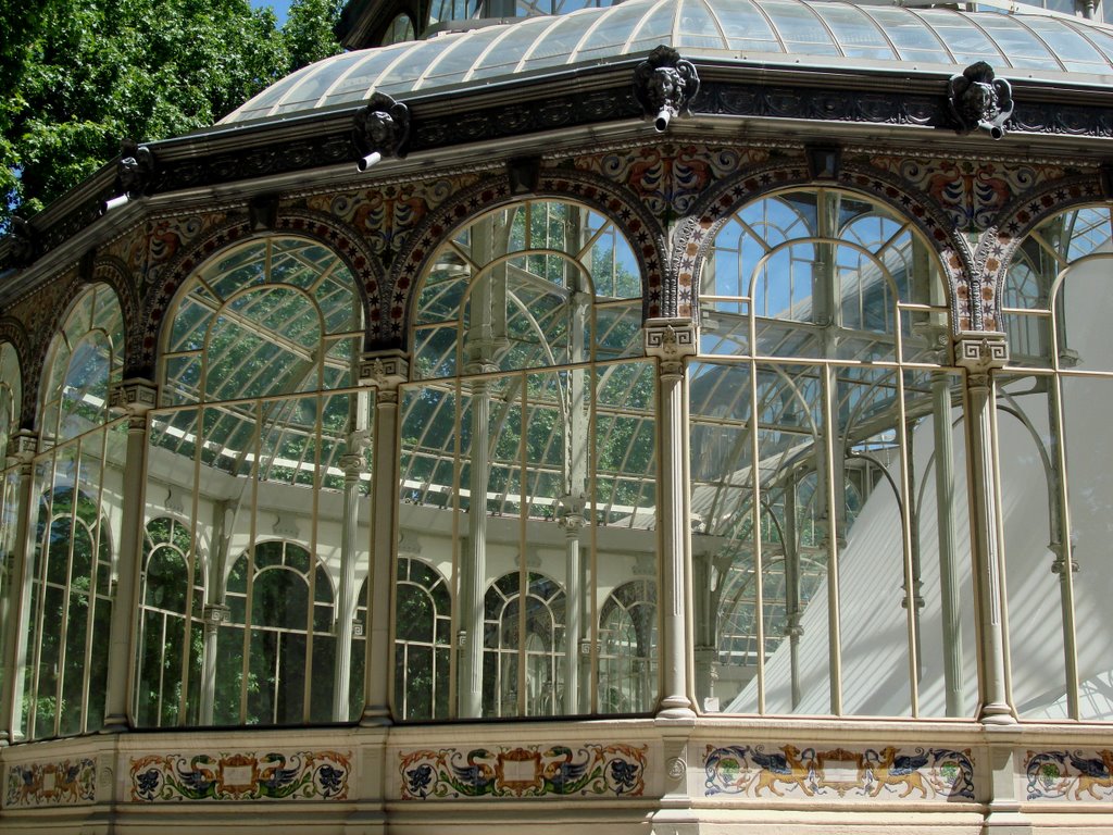 Palacio de Cristal. El Retiro by P. Barrantes