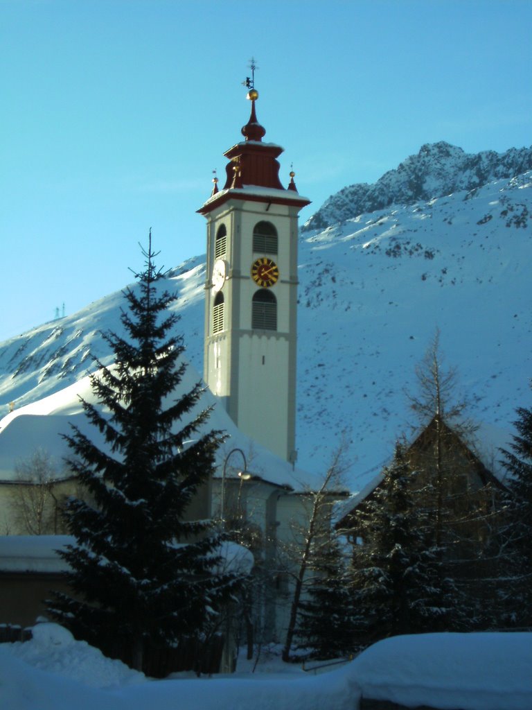 Kirche in Andermatt by panamorio77